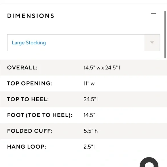 Pottery Barn Classic Velvet Large Stocking personalized with “Lauren” - Picture 6 of 7